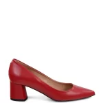 GASSU Czółenka ADEL czerwone matowe