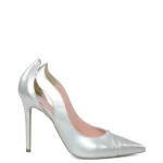 Czółenka RENI srebrne szpilki